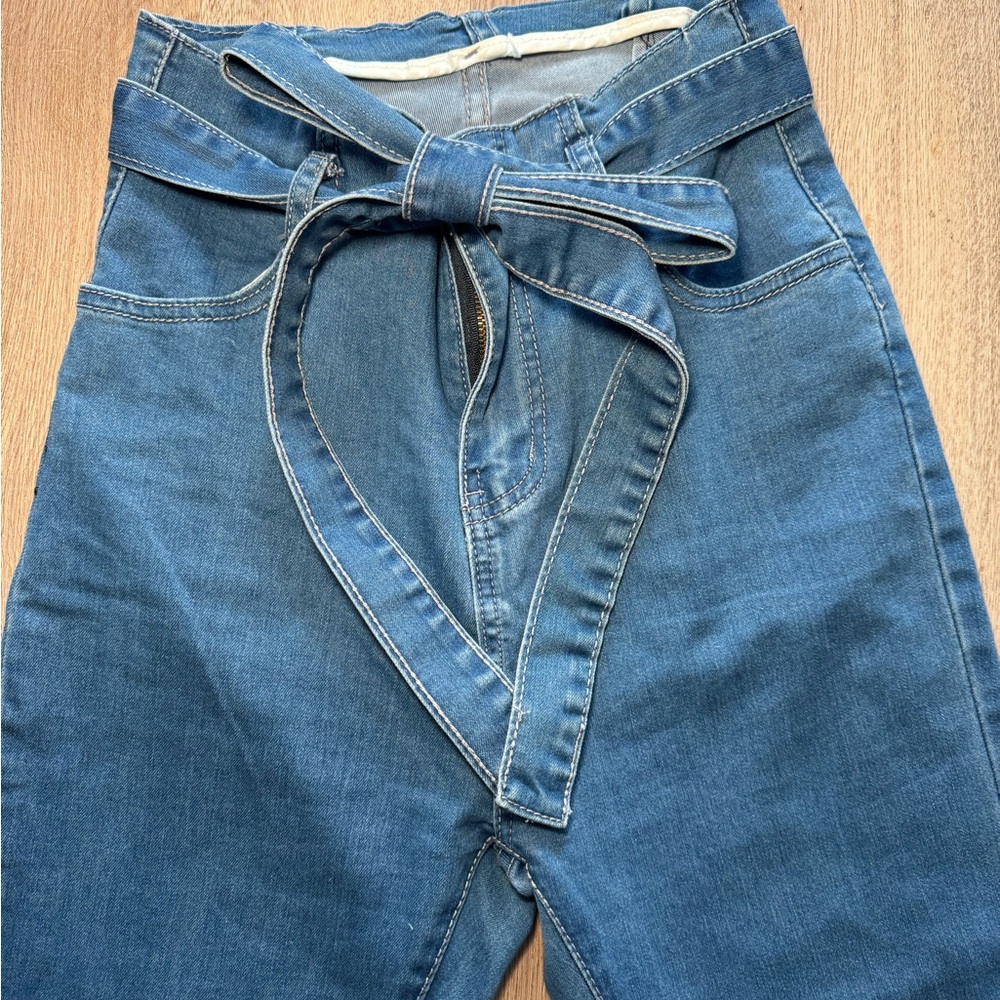 Women's Blue Flared Jeans
